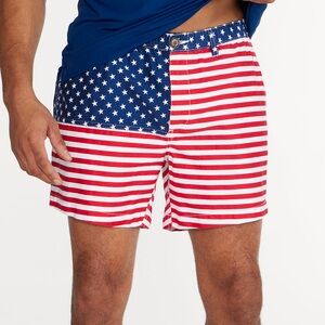 Chubbies American Flag Shorts Men’s Size Medium.